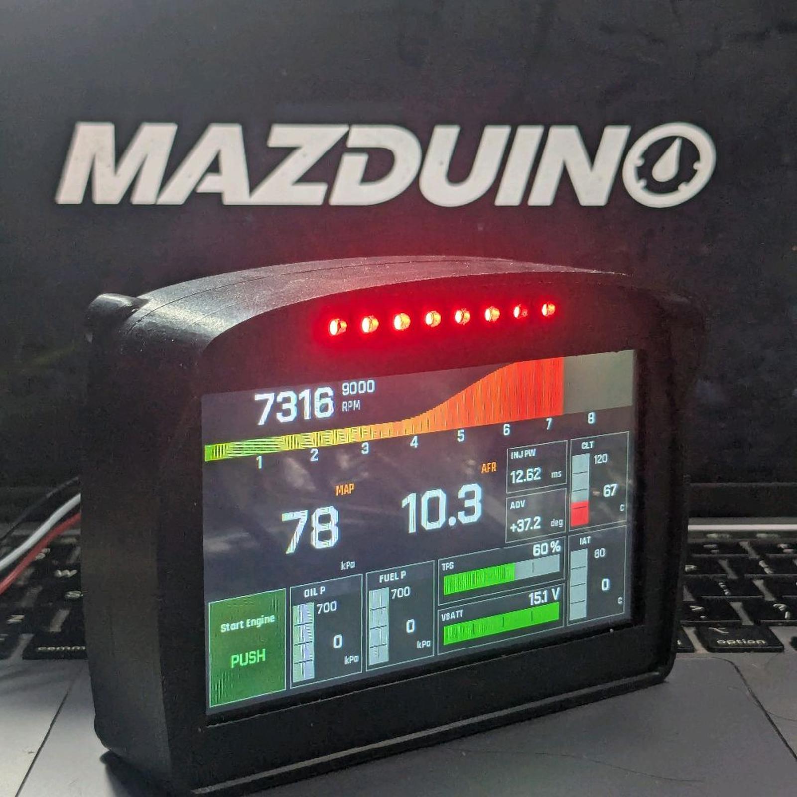 Mazduino Racedash Pro M4